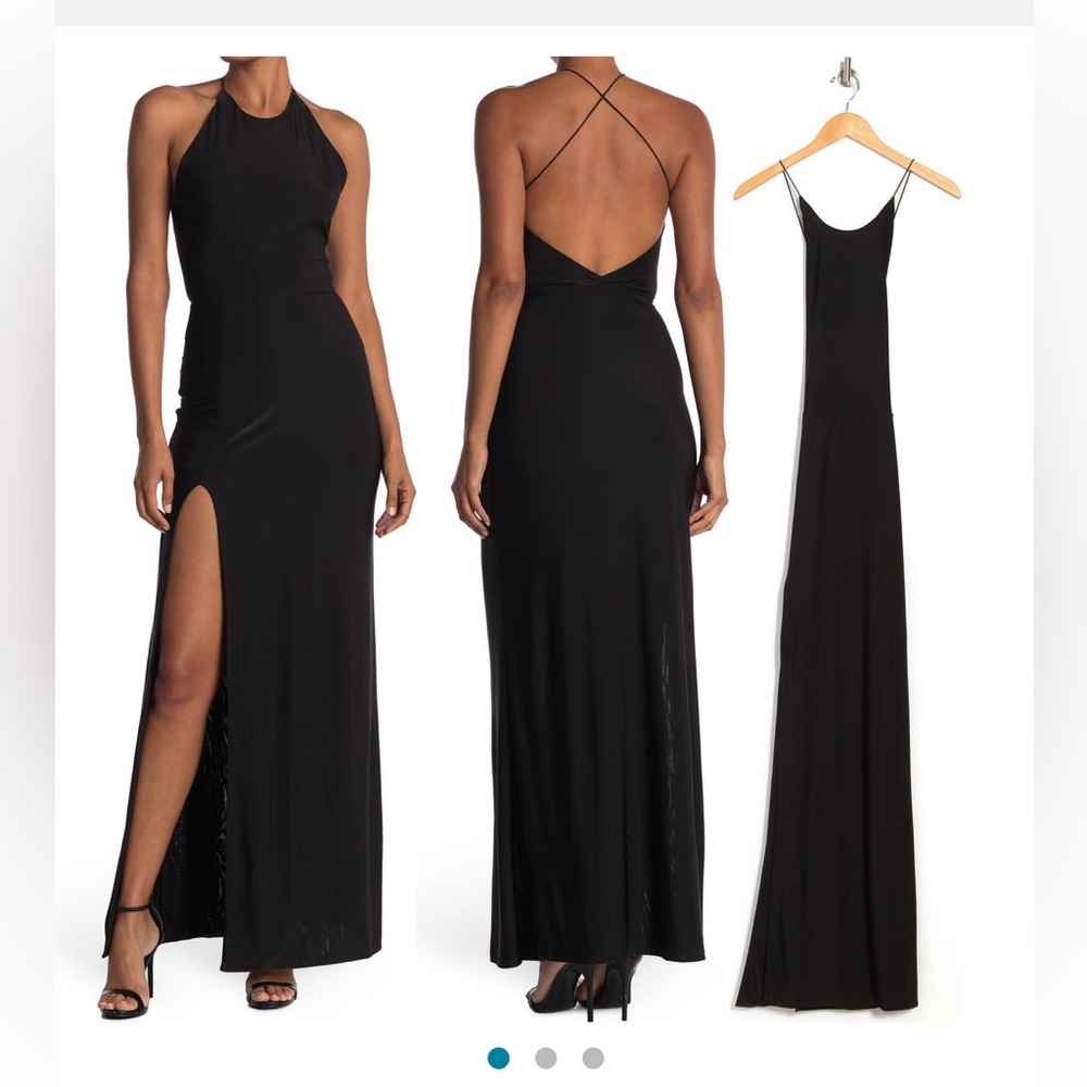 Love By Design Black Maxi Dress